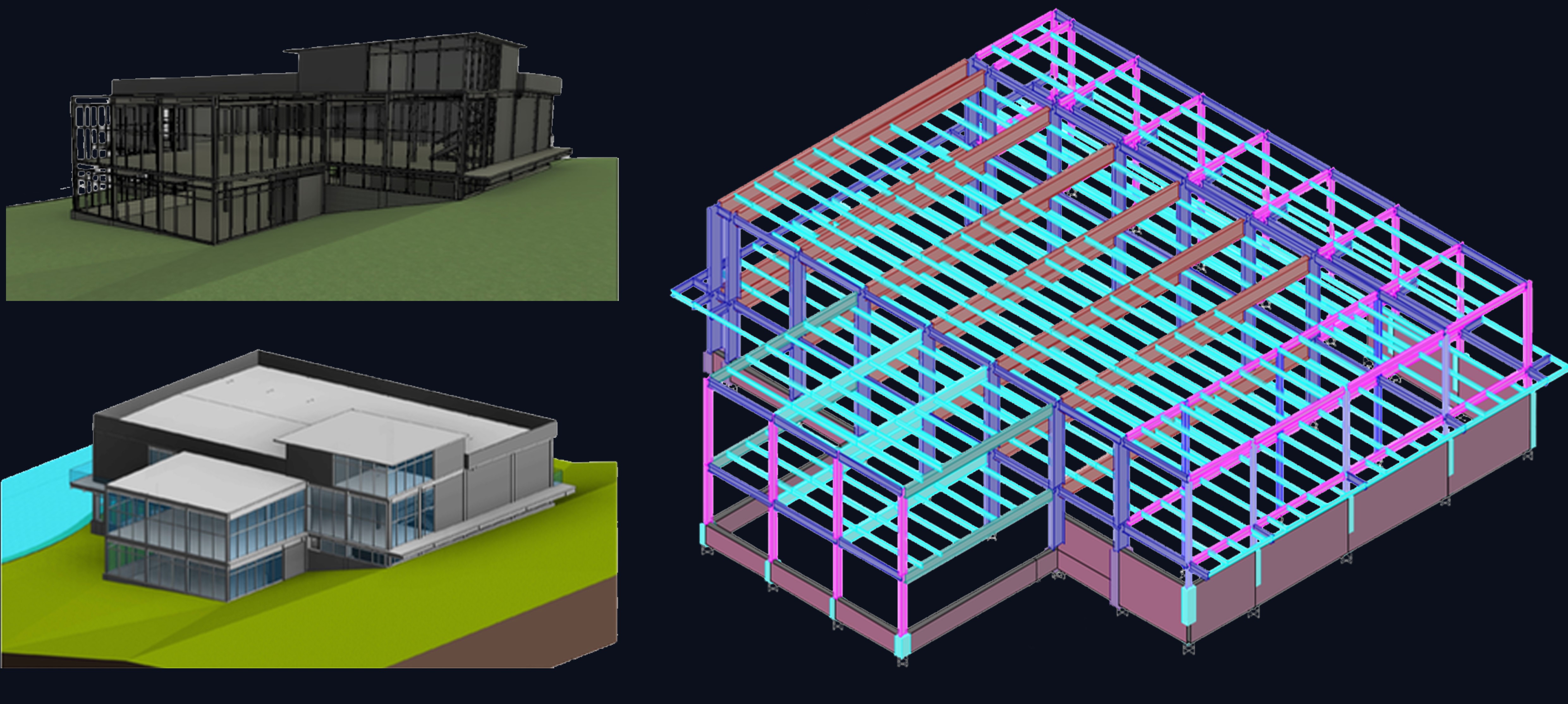 School kitchen BIM — floor plan and cold complex